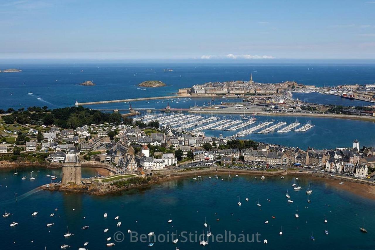 Logement Entier Saint Malo Vue Mer, Proche Ferry, Commerces Et Plage Solidor 50 M Экстерьер фото