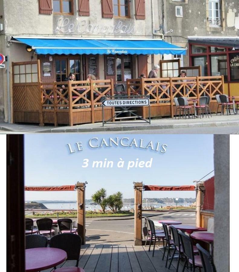 Logement Entier Saint Malo Vue Mer, Proche Ferry, Commerces Et Plage Solidor 50 M Экстерьер фото